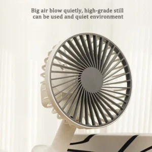 my-11134207-7r98o-m001bqp1xops60.webp Mini USB Rechargeable Clip Fan