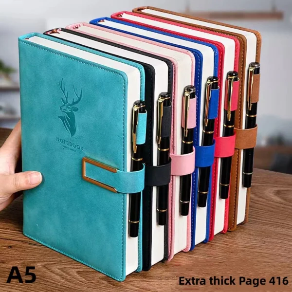 my-11134207-7r98x-lw3zpg61poc09d.webp Random A5 Leather Notebook 360 Pages