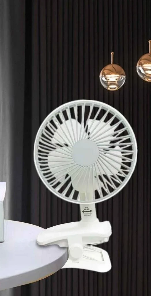 Mini USB Rechargeable Clip Fan