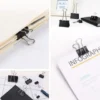 my-11134207-7rasj-mayzlihn1sza96.webp Black Metal Binder Clips 12PCS 19-51mm