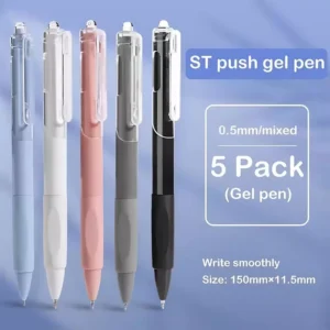 my-11134207-820le-mhu4t2ggr668fd.webp Click Gel Pen 0.5mm 5 Pack