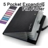 my-11134207-820lg-moxq21ch2xoi65.webp 5 Pocket A4 Expanding File Folder