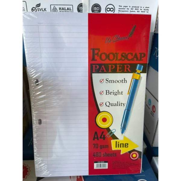 my-11134207-820lh-mn8ecbwvzls489.webp ezee Foolscap Paper A4 70gsm