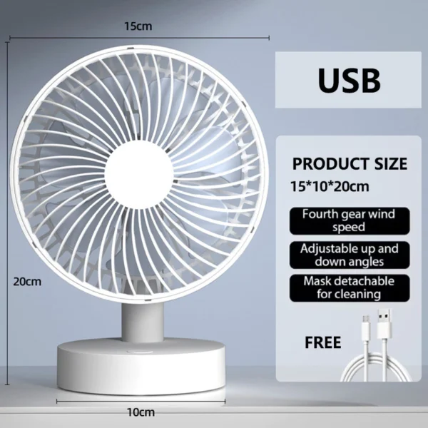 sg-11134201-7rfie-m3vuskm86hwbfc.webp USB Rechargeable Desktop Fan L15cm W10cm H20cm