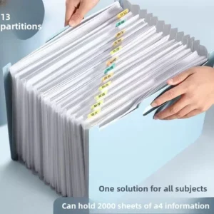 sg-11134201-820lj-mo3gr9n1oc1sa9.webp Random 13 Pocket A4 Accordion File Folder