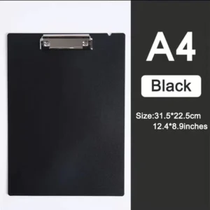 my-11134207-7r992-lwfjh7eebzw088.webp A4 Hard Board Clipboard Writing Pad