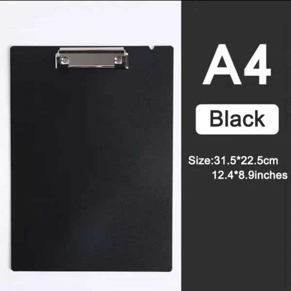 A4 Hard Board Clipboard Writing Pad