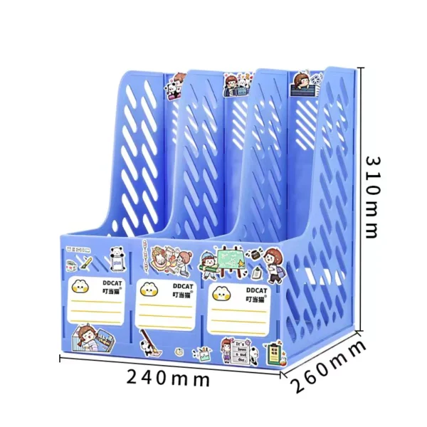PP Desk File Storage Rack